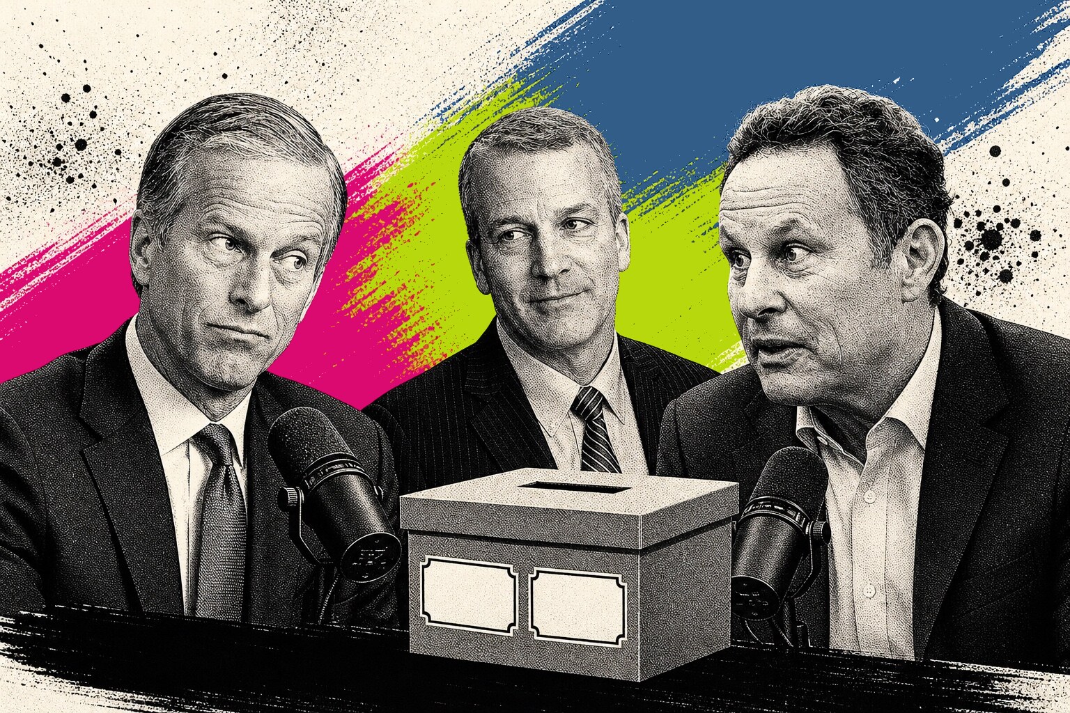 John Thune, Brian Kilmeade, Dan Sullivan