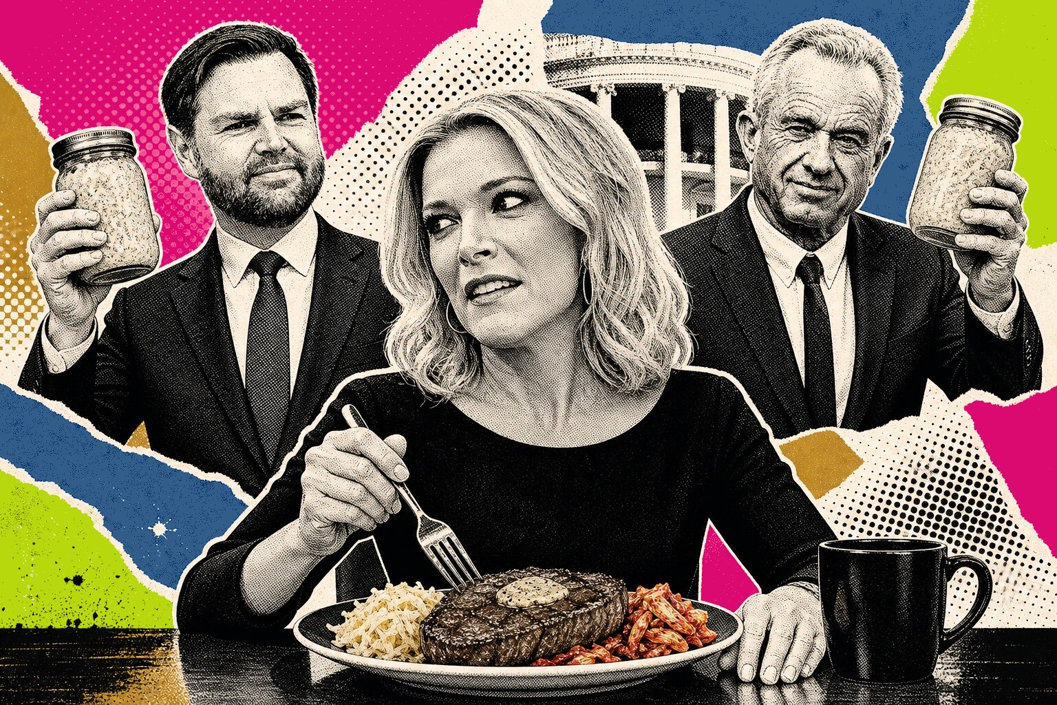Megyn Kelly, JD Vance, Robert F. Kennedy Jr.
