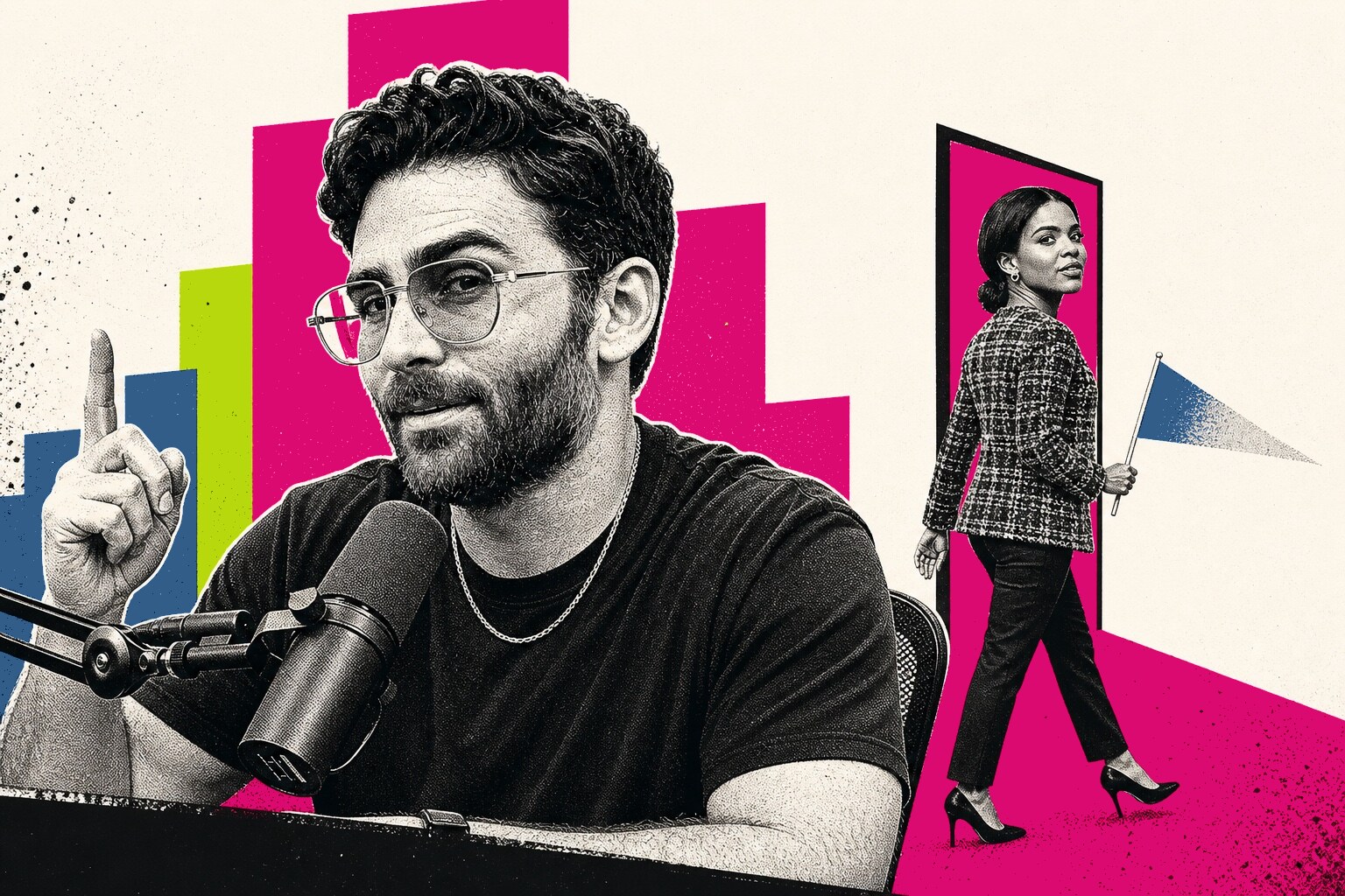 Hasan Piker, Candace Owens