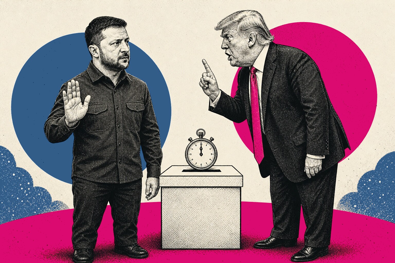 Volodymyr Zelenskyy, Donald Trump