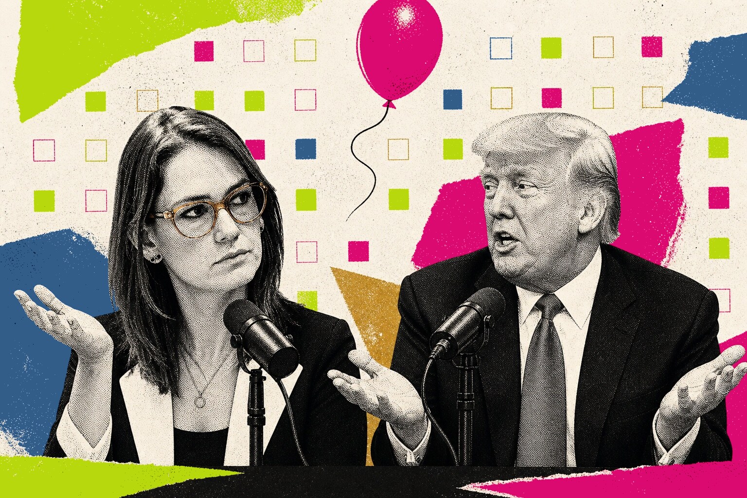 Jessica Tarlov, Donald Trump