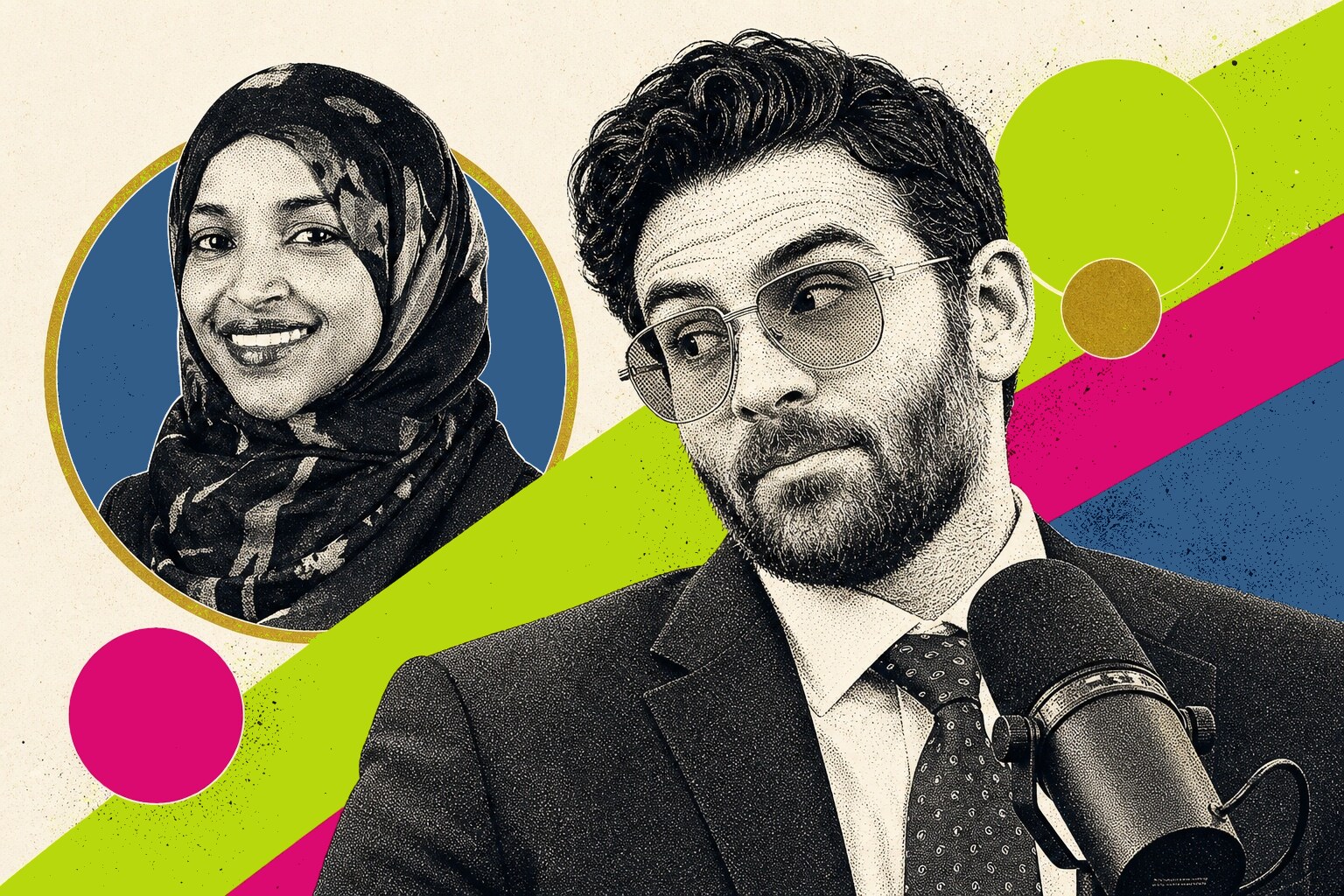 Hasan Piker, Ilhan Omar