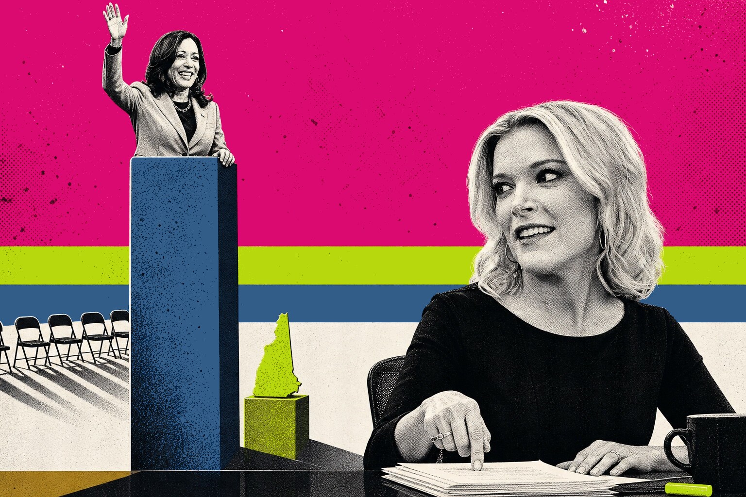 Kamala Harris, Megyn Kelly