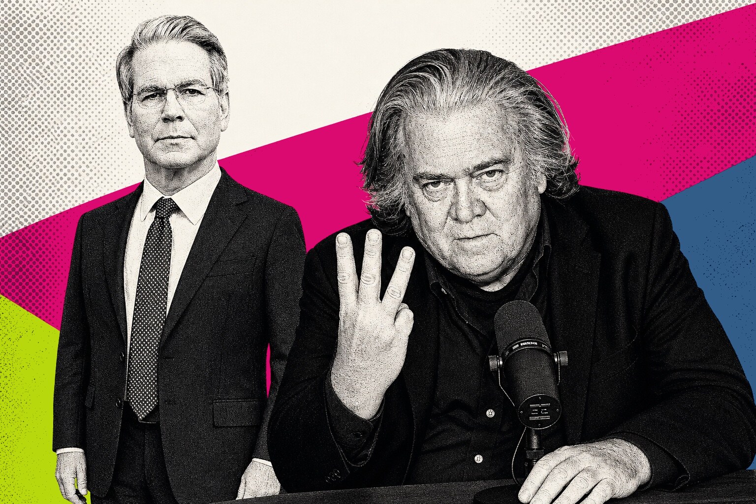 Steve Bannon, Scott Bessent