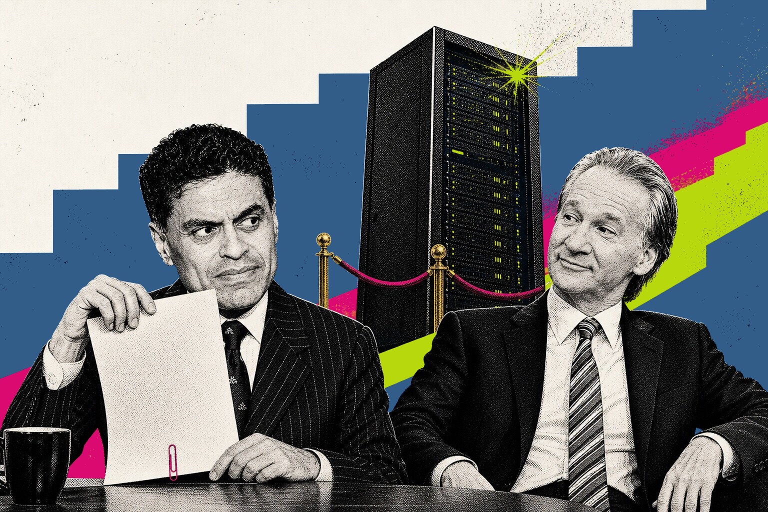 Fareed Zakaria, Bill Maher