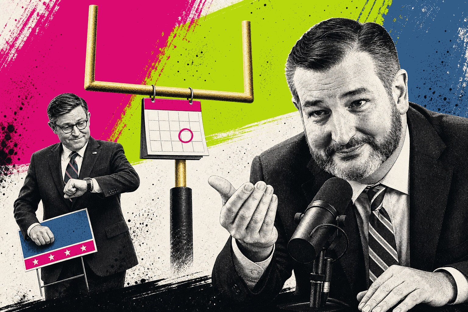 Ted Cruz, Mike Johnson
