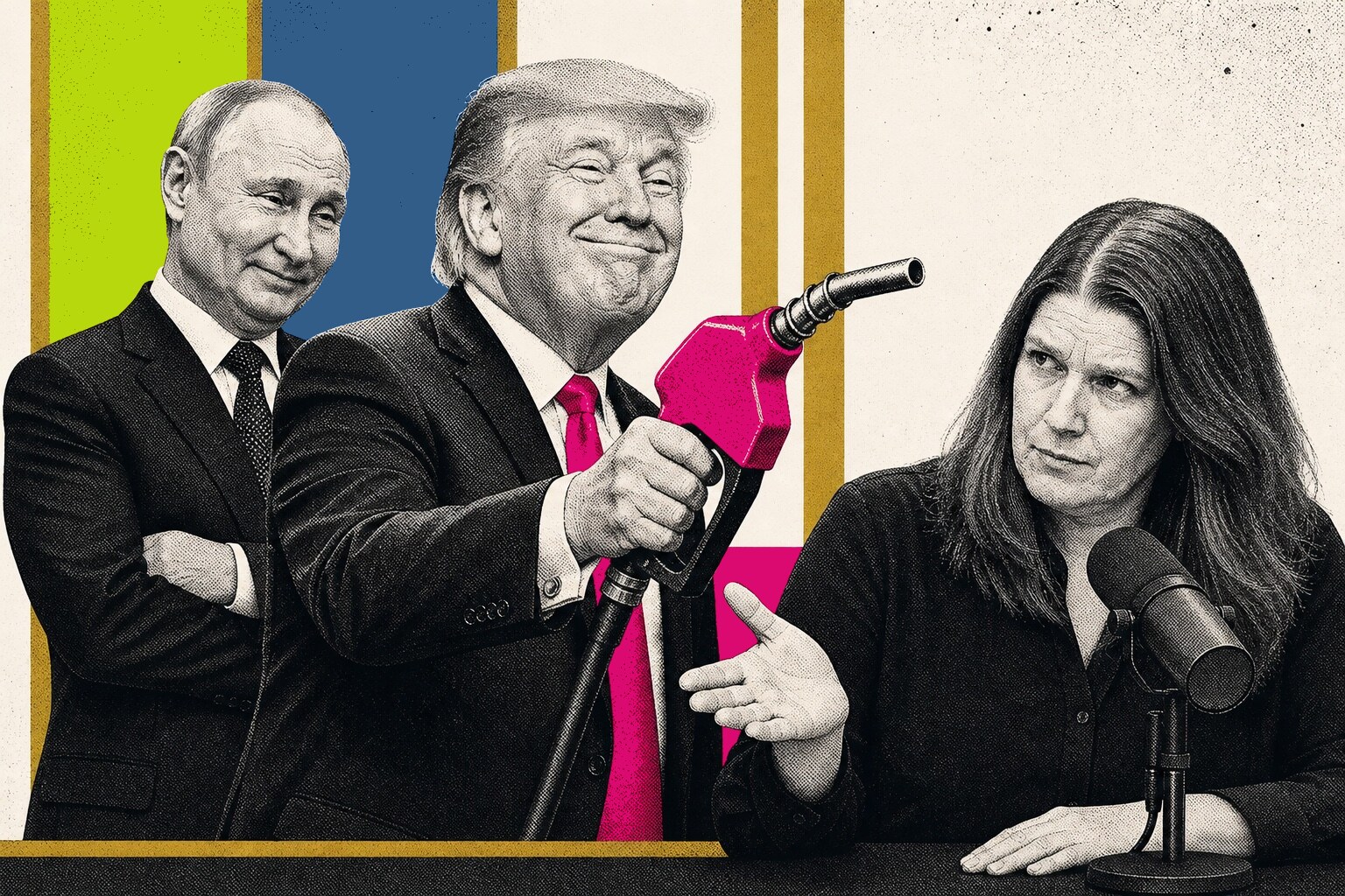 Mary L. Trump, Donald Trump, Vladimir Putin