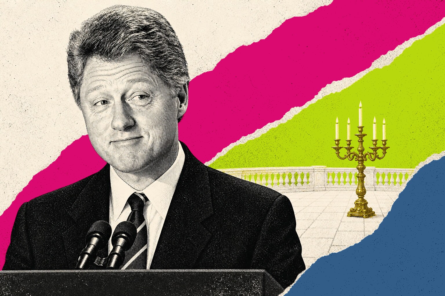 Bill Clinton, Donald Trump