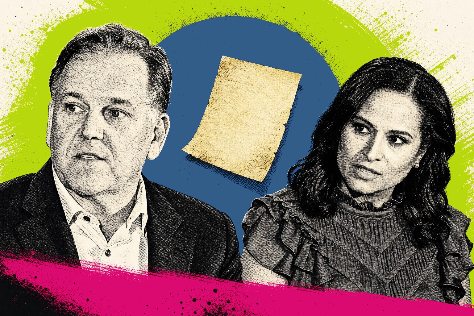 Mike Rogers, Kristen Welker