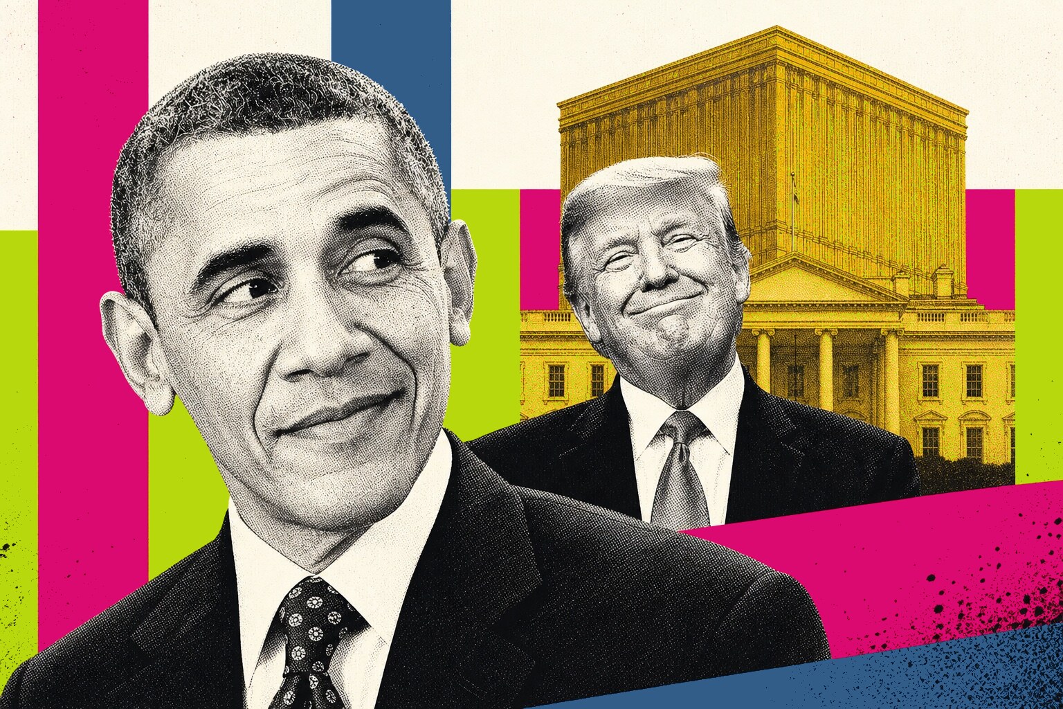 Barack Obama, Donald Trump