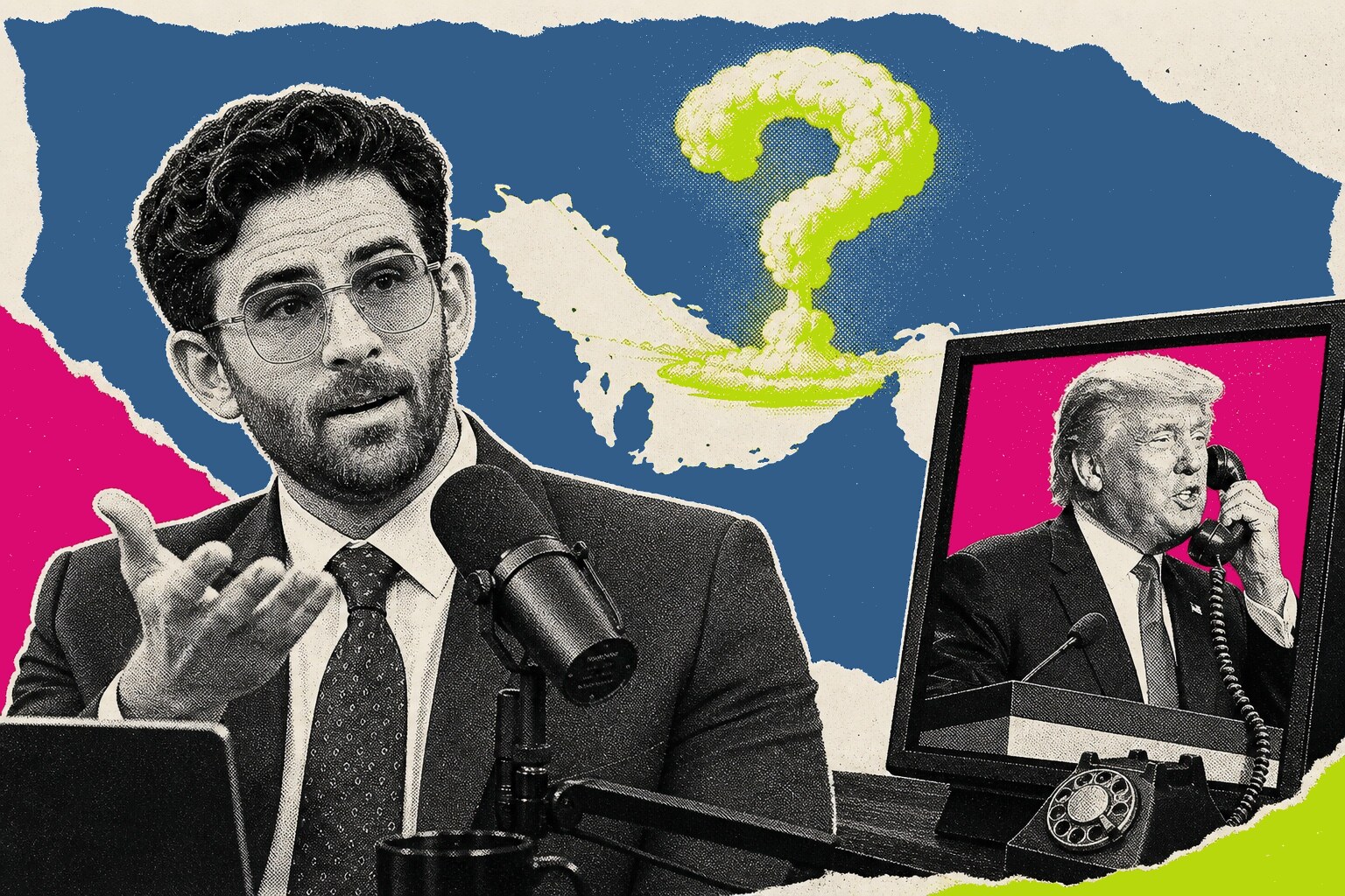 Hasan Piker, Donald Trump