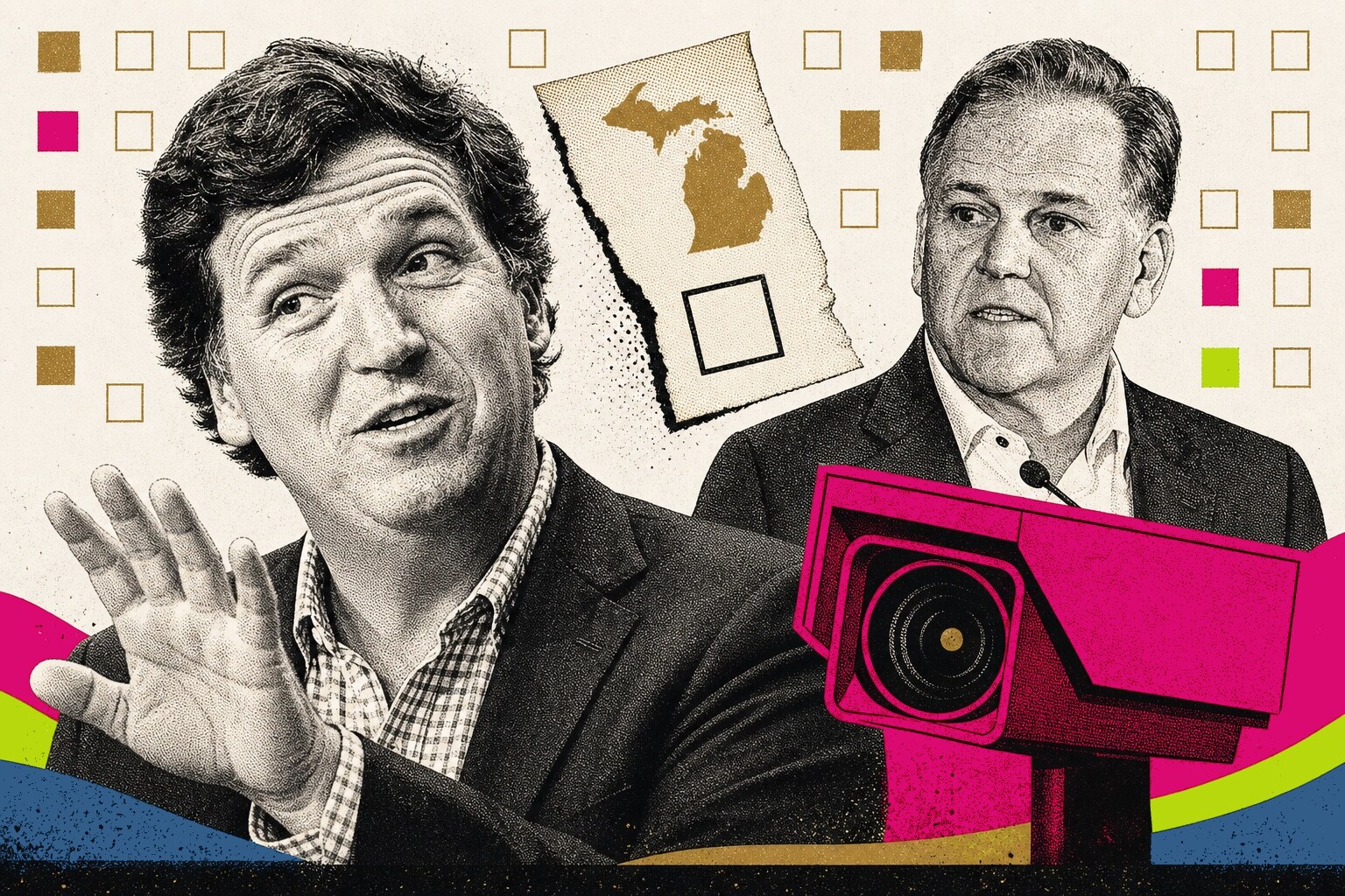 Tucker Carlson, Mike Rogers