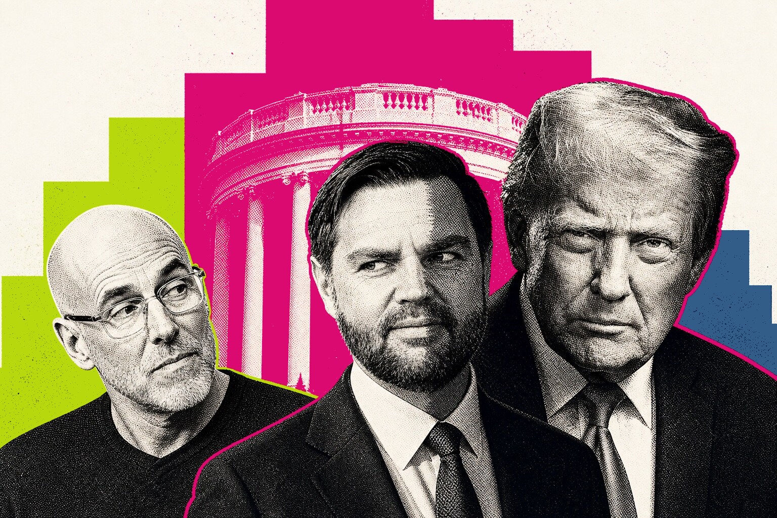 Scott Galloway, JD Vance, Donald Trump