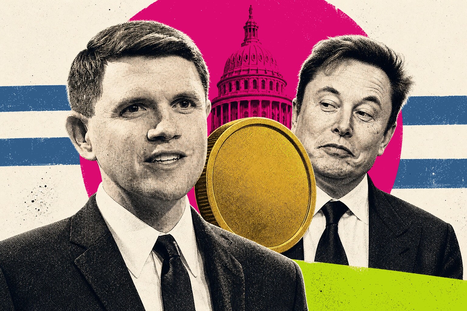 James Talarico, Elon Musk, Ken Paxton