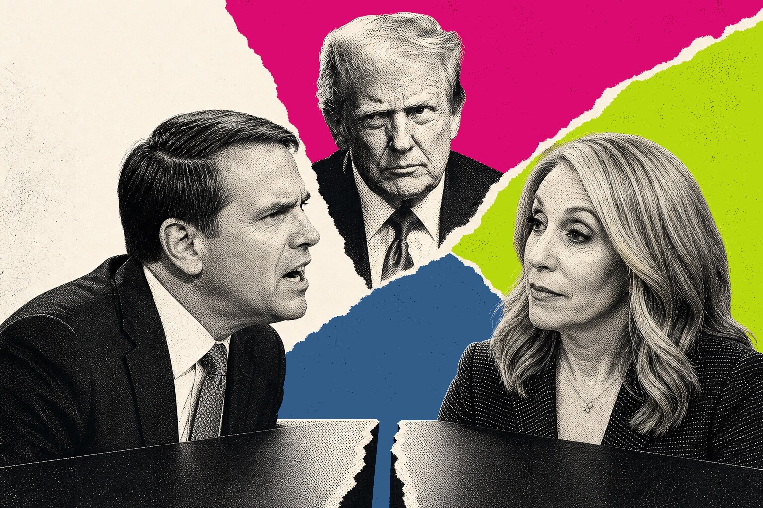 Todd Blanche, Dana Bash, Donald Trump