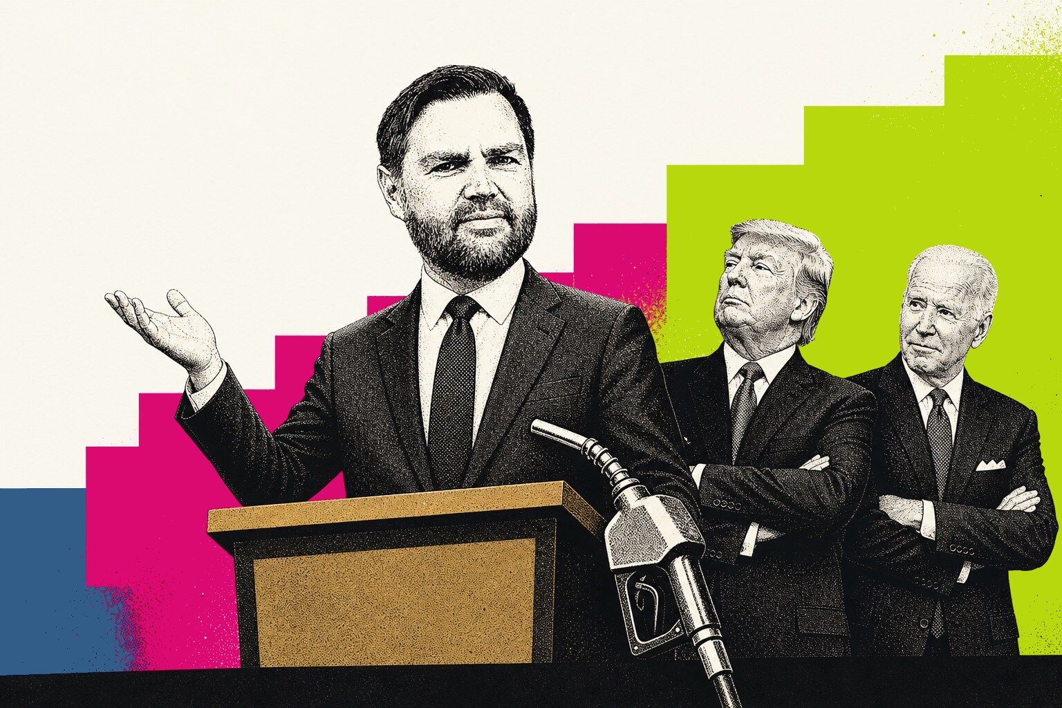 JD Vance, Donald Trump, Joe Biden