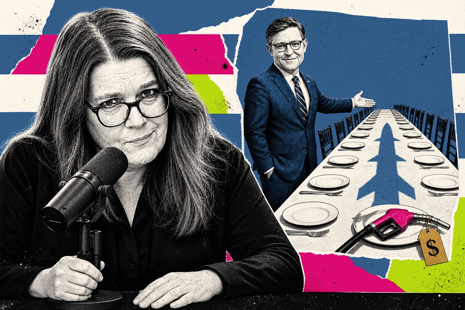 Mary L. Trump, Mike Johnson