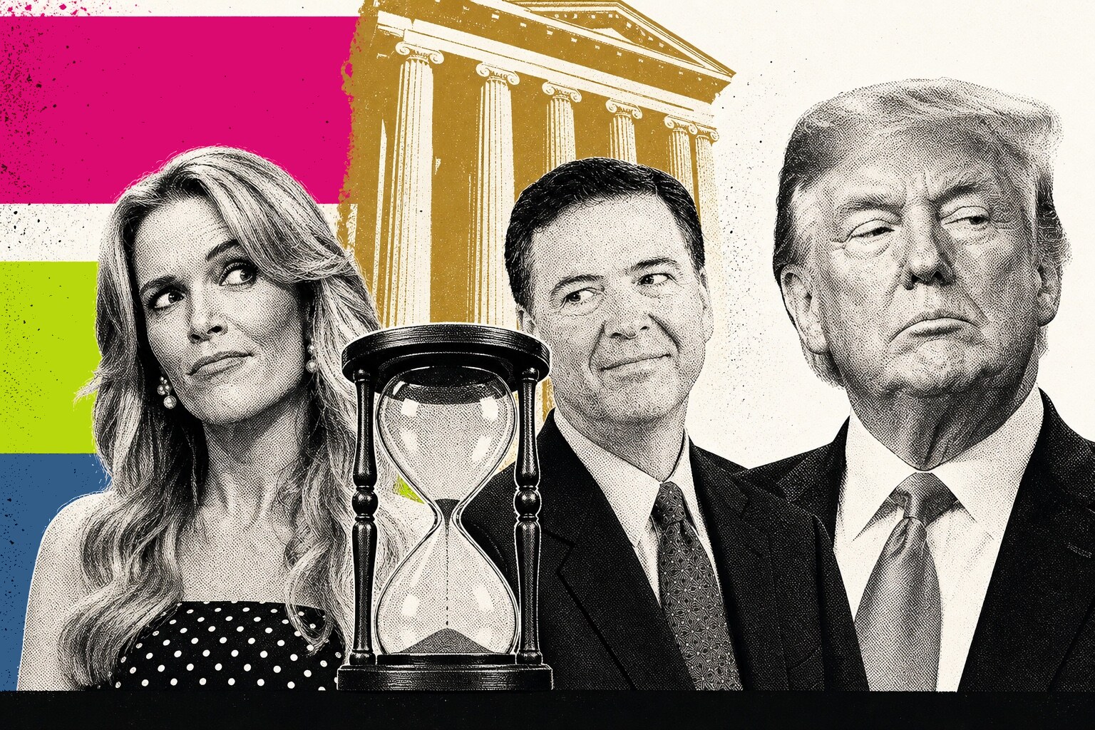 Megyn Kelly, James Comey, Donald Trump