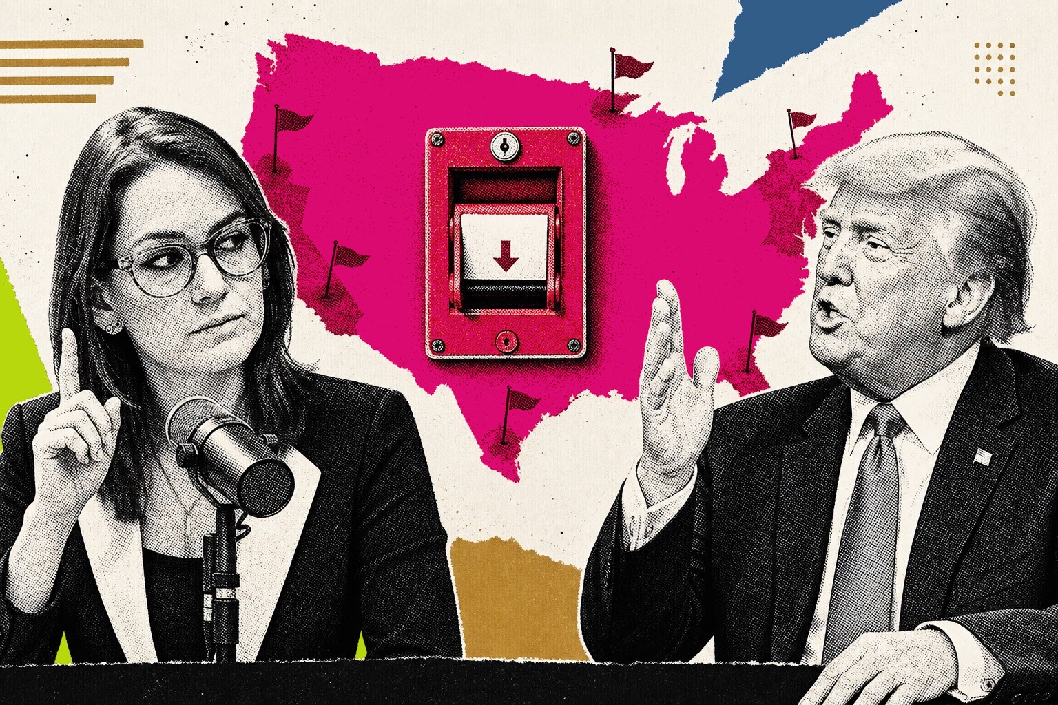 Jessica Tarlov, Donald Trump