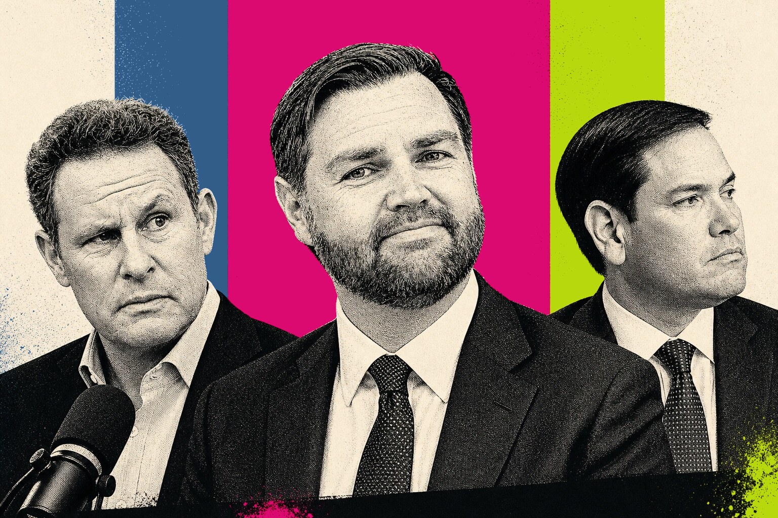 Brian Kilmeade, JD Vance, Marco Rubio