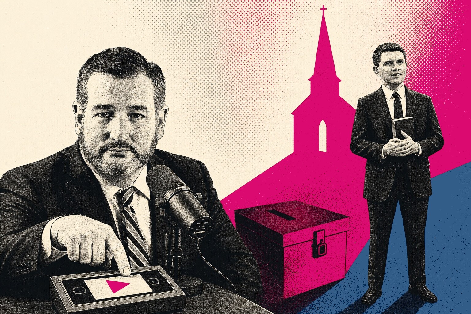 Ted Cruz, James Talarico