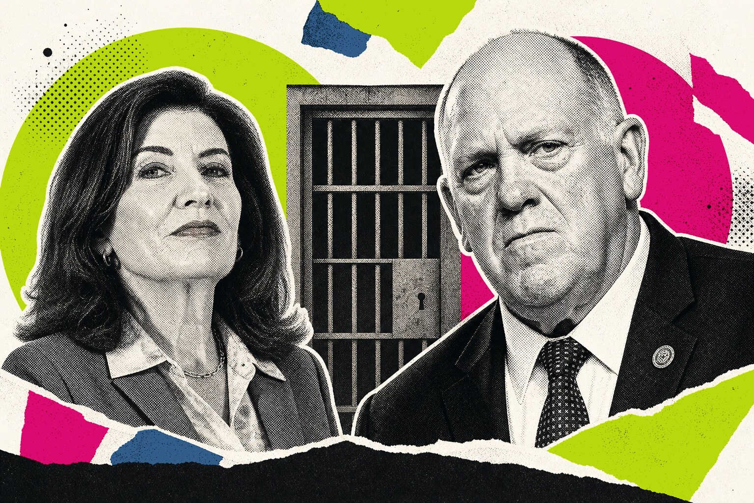 Tom Homan, Kathy Hochul