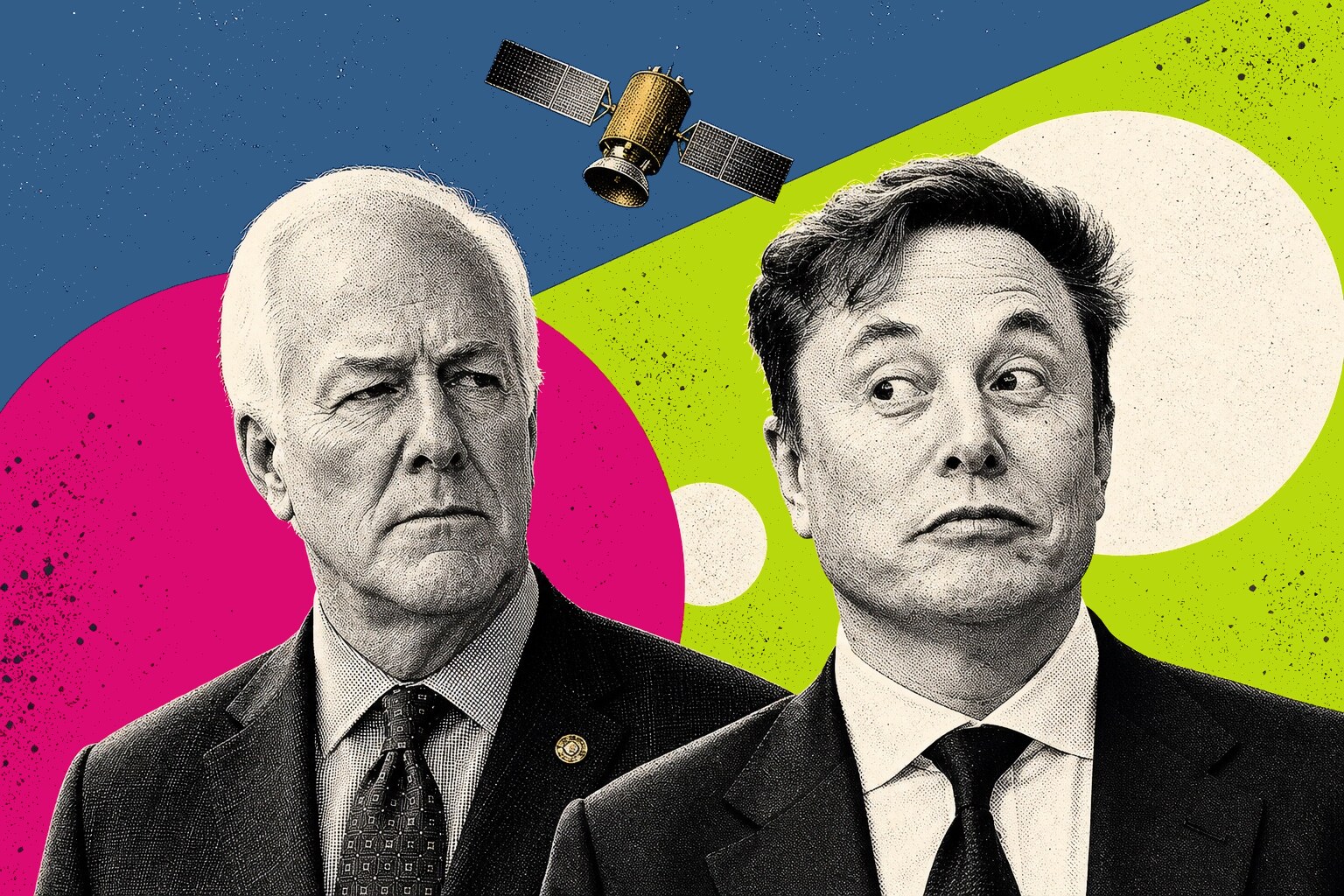 John Cornyn, Elon Musk