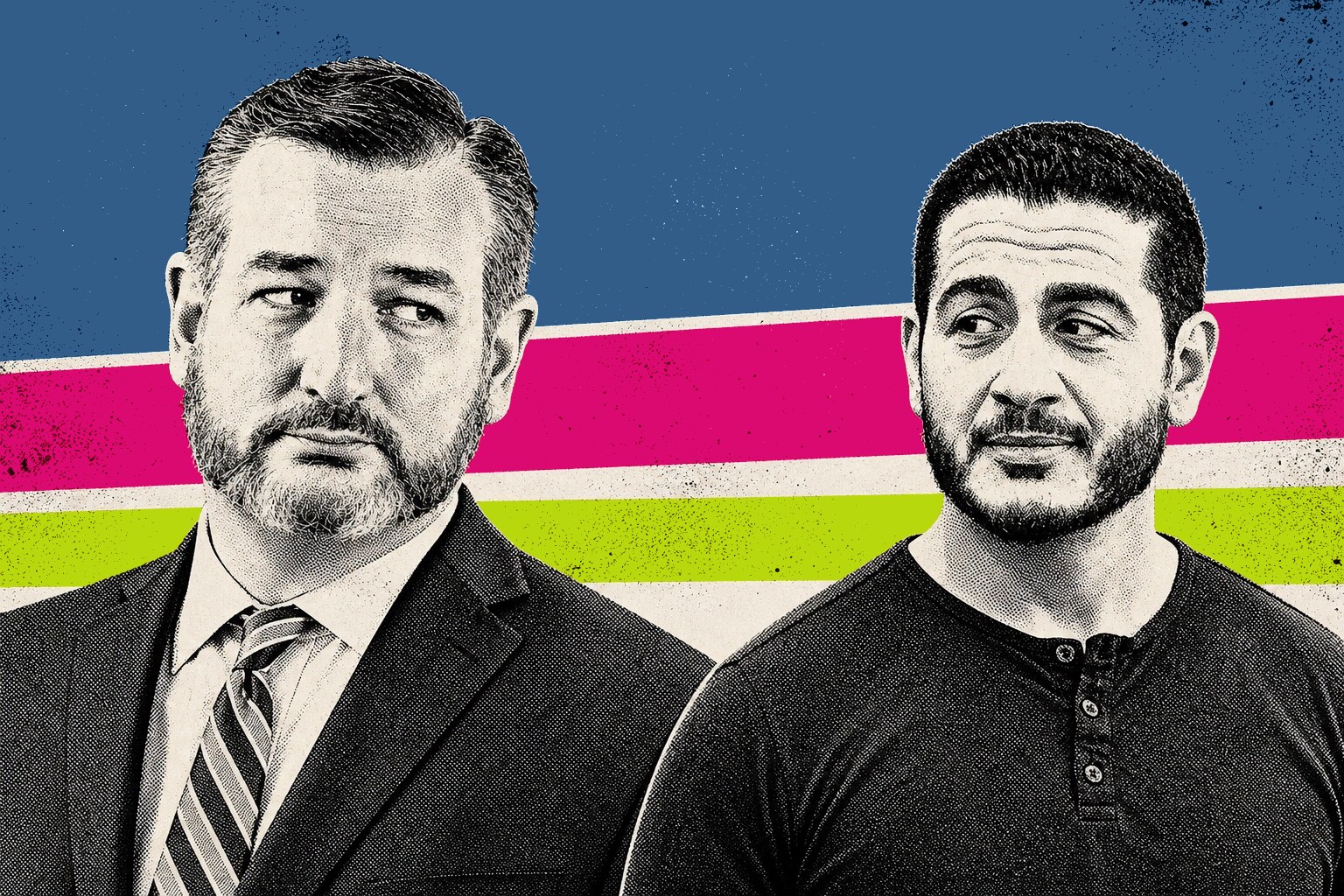Ted Cruz, Abdul El-Sayed