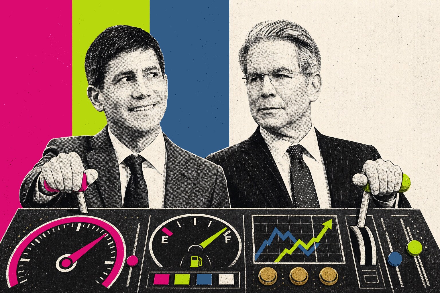 Federal Reserve chair Kevin Warsh and Treasury Secretary Scott Bessent
