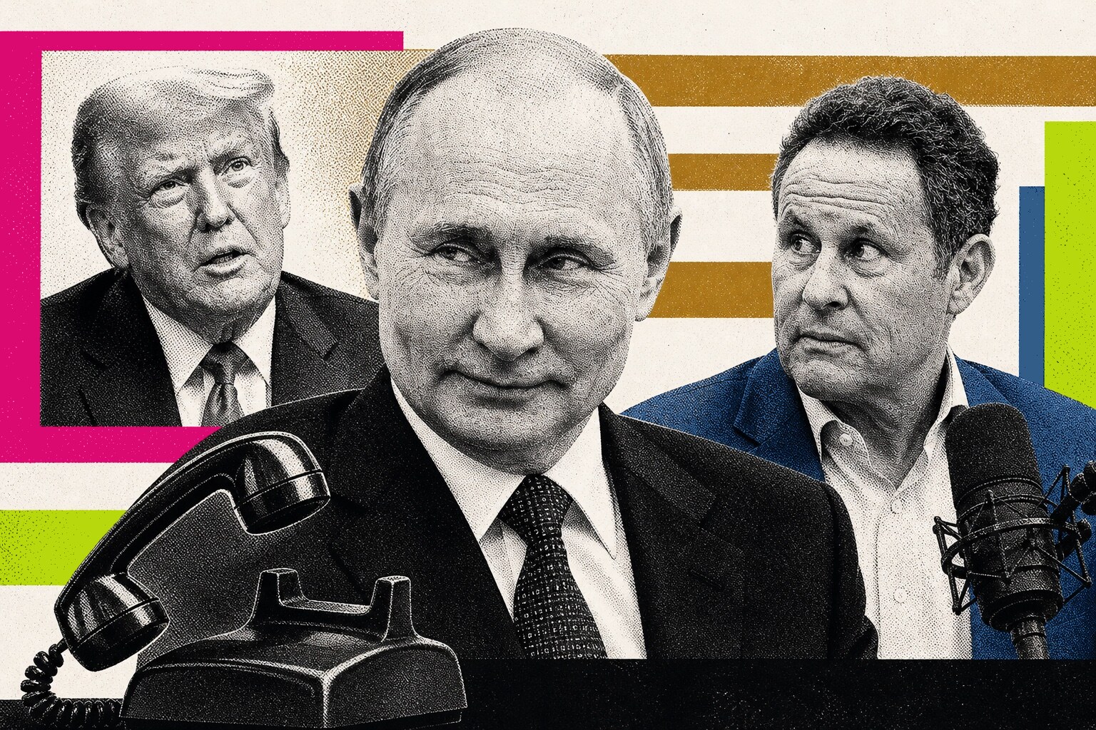 Vladimir Putin, Donald Trump, Brian Kilmeade