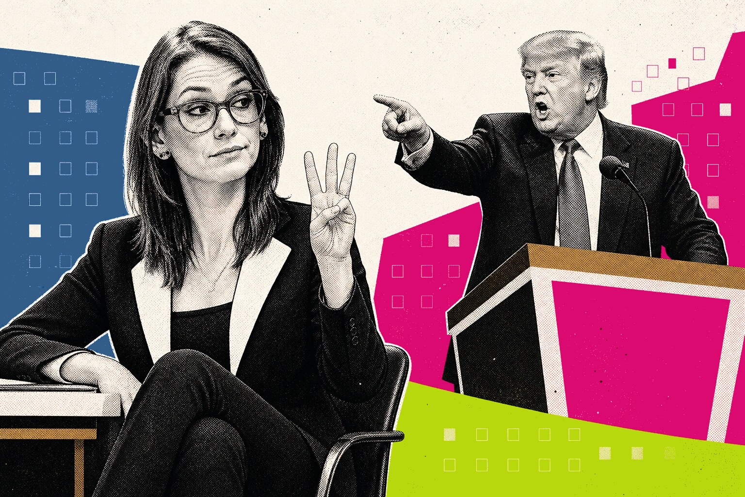 Jessica Tarlov, Donald Trump