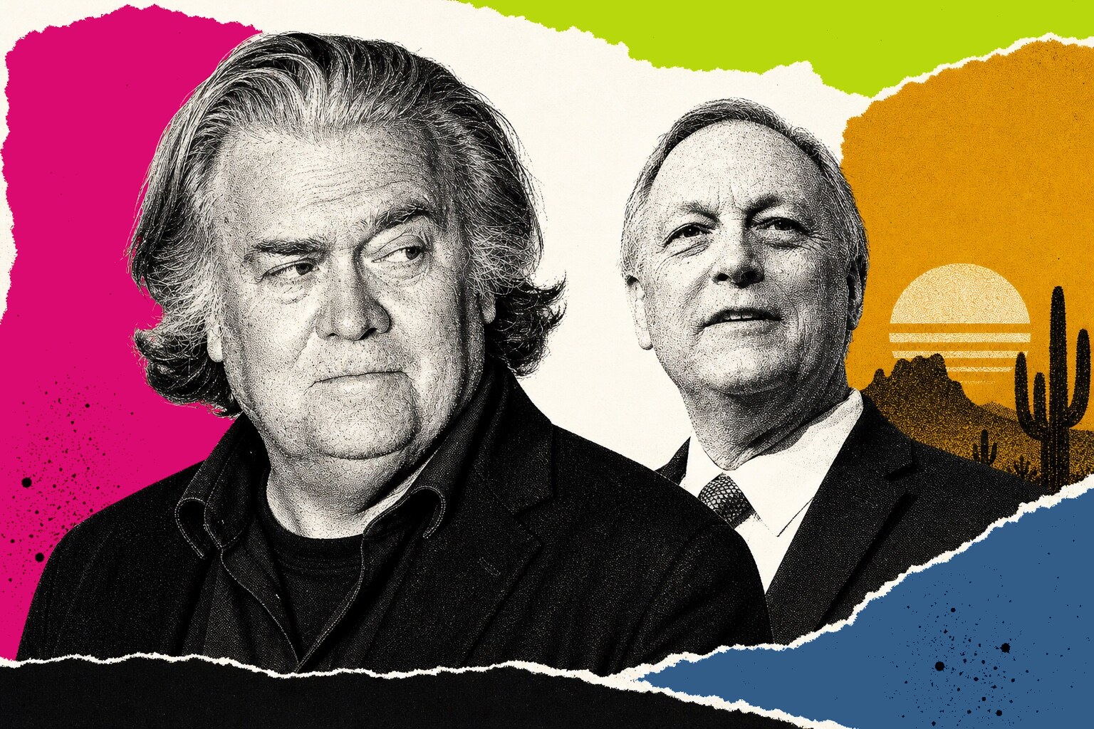 Steve Bannon, Andy Biggs, Katie Hobbs