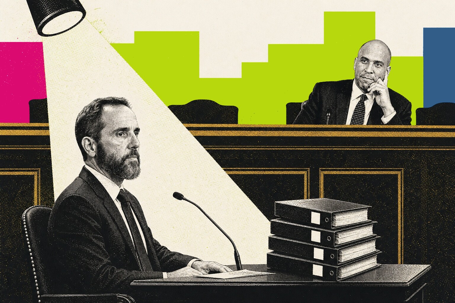 Jack Smith, Cory Booker